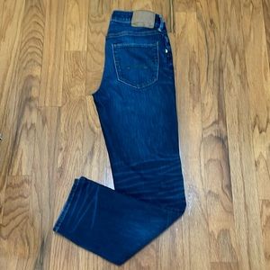 American Eagle Tag Size 30 x 32 Original Straight Blue Jeans Five Pockets